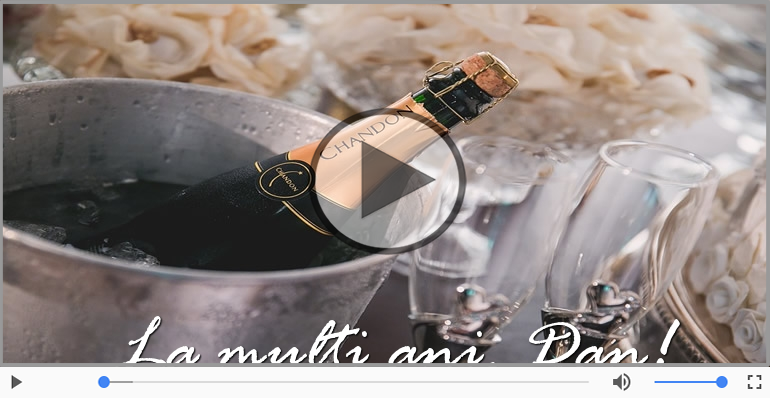Felicitare muzicala de la multi ani pentru Dan!