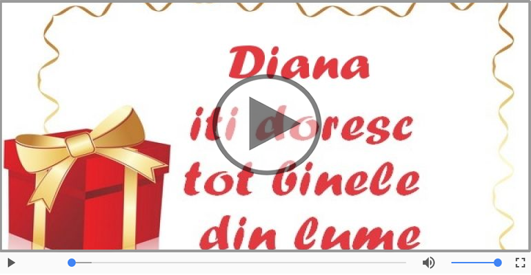 La multi ani, Diana!