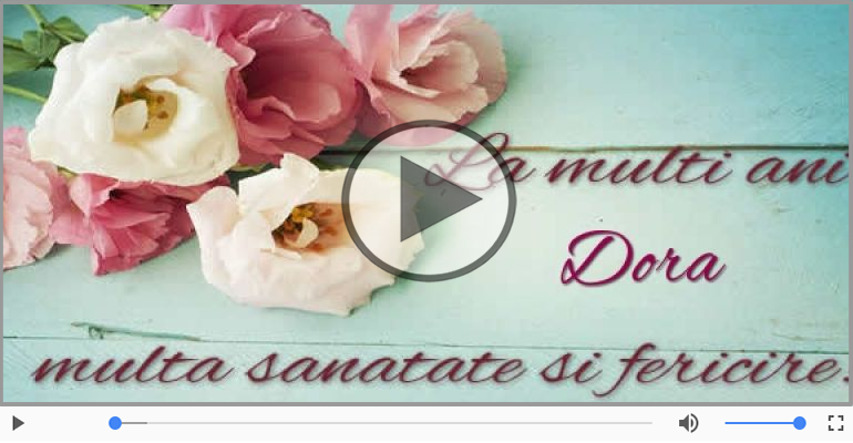 La multi ani, Dora!