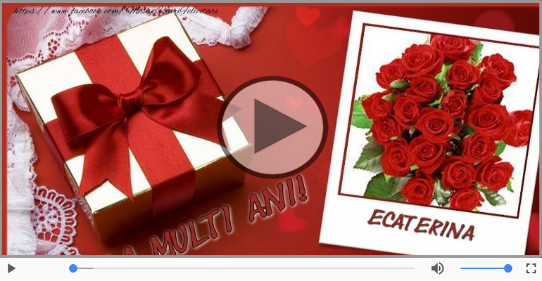 A mai trecut un an, La multi ani Ecaterina!