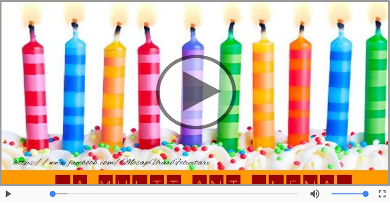 A mai trecut un an, La multi ani Elena!