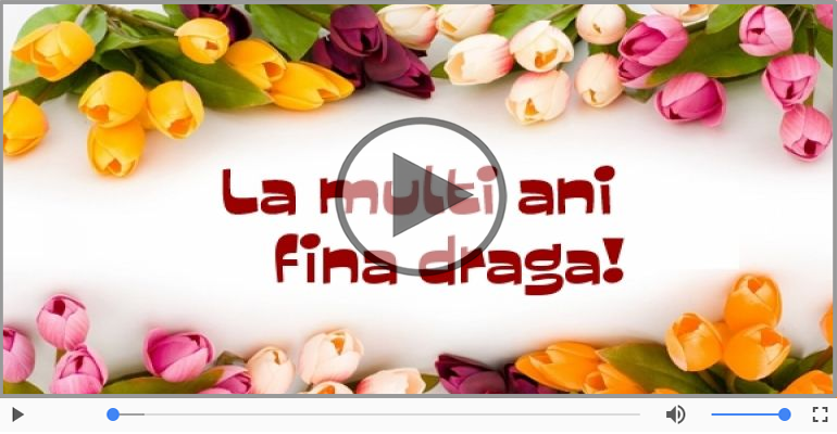 La multi ani cu sanatate, Fina mea!