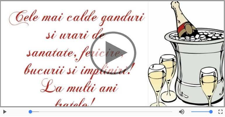 La multi ani, Fratele meu!