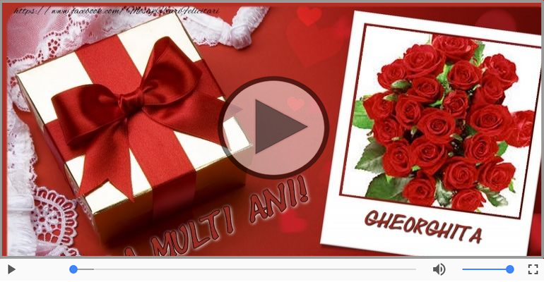 Gheorghita, La Multi Ani!