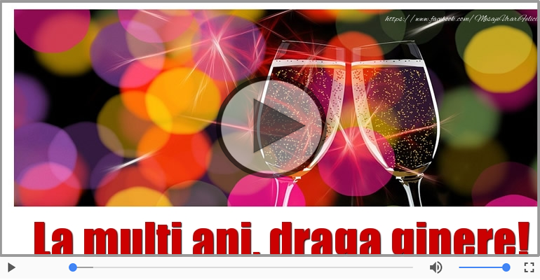 La multi ani, Draga Ginere!