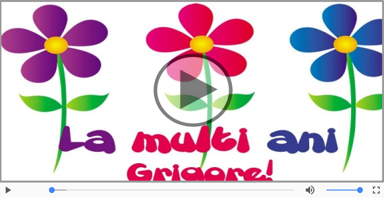 La multi ani, Grigore!