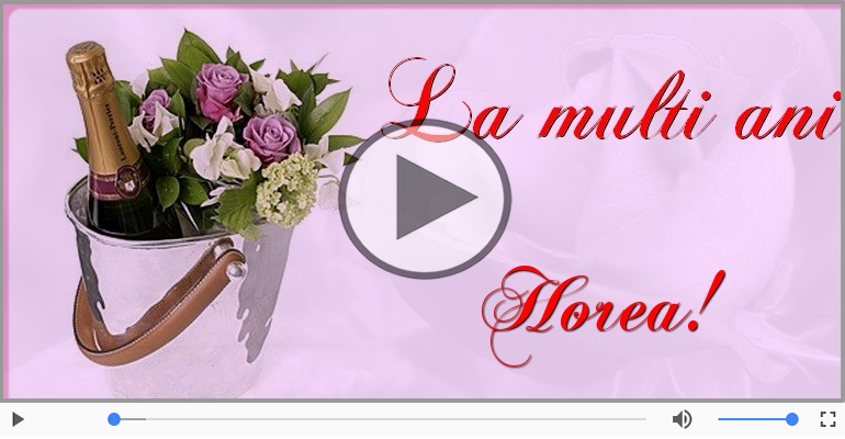 Felicitare muzicala de la multi ani pentru Horea!