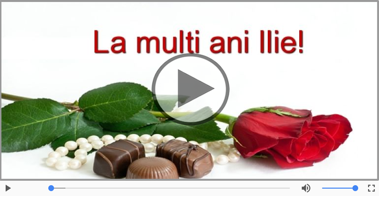 La multi ani cu sanatate, Ilie!