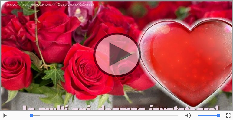 Doamna invatatoare, La multi ani!