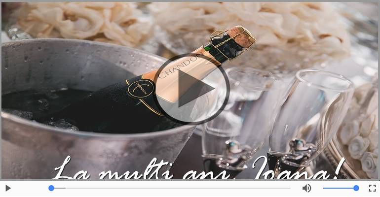 Felicitare muzicala - Happy Birthday Ioana!