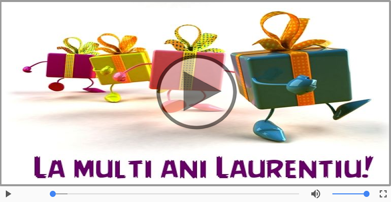 La multi ani, Laurentiu!