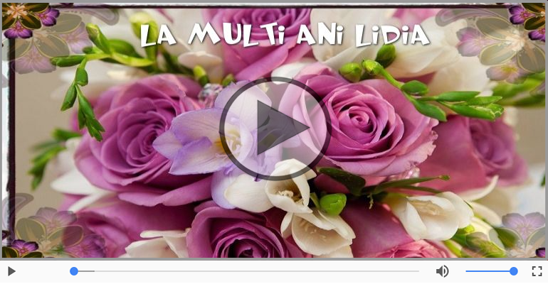 A mai trecut un an, La multi ani Lidia!