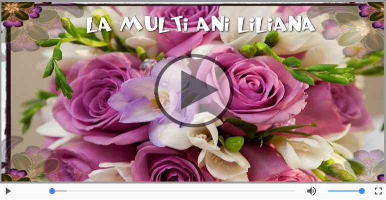 A mai trecut un an, La multi ani Liliana!