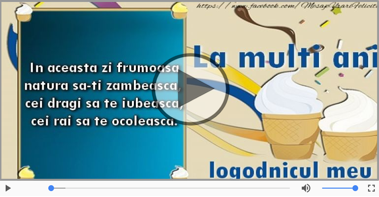 La multi ani, Logodnicul meu!