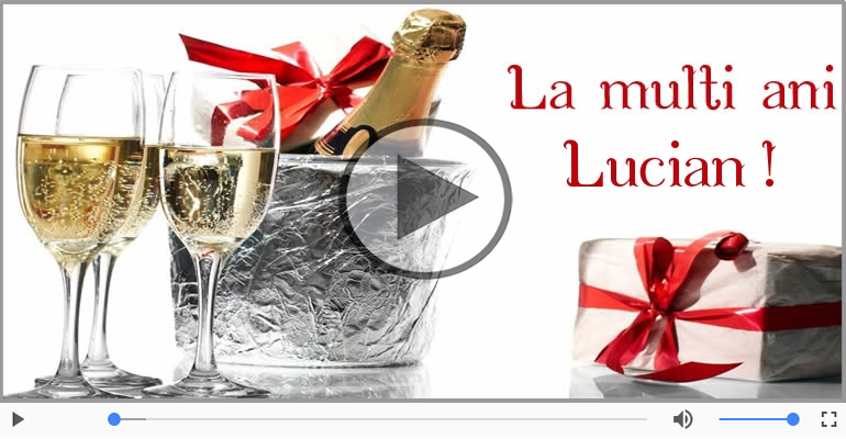 A mai trecut un an, La multi ani Lucian!