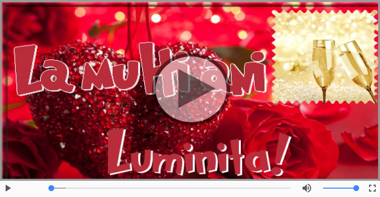 A mai trecut un an, La multi ani Luminita!