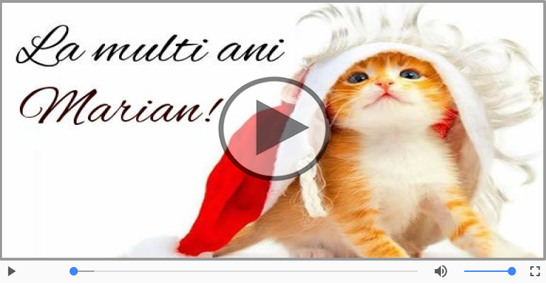 A mai trecut un an, La multi ani Marian!