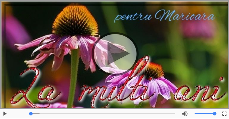 La multi ani, Marioara!