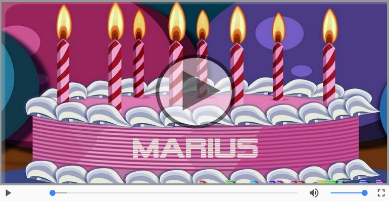 La multi ani cu sanatate, Marius!