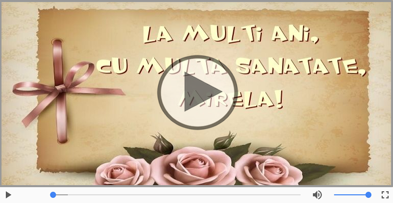 La multi ani, Mirela!