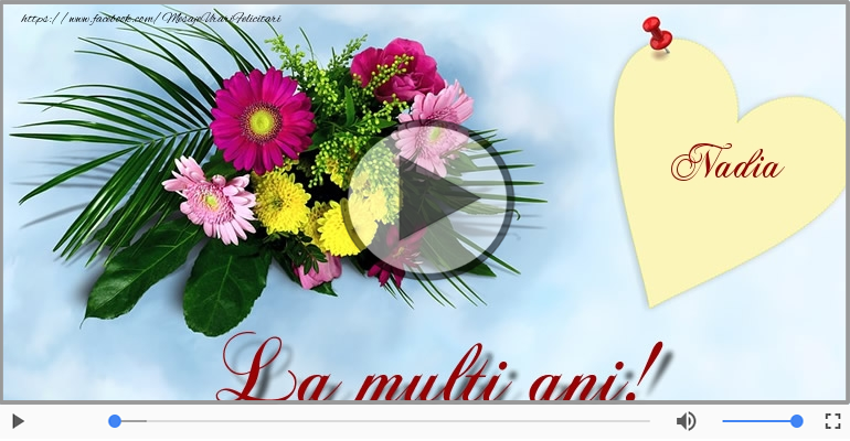 Nadia, La Multi Ani!