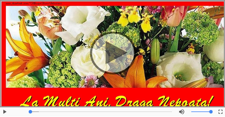 Draga nepoata, La multi ani!