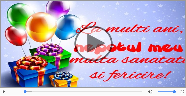 A mai trecut un an, La multi ani Draga nepoate!