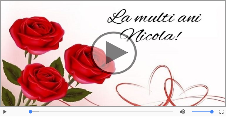 La multi ani, Nicola!