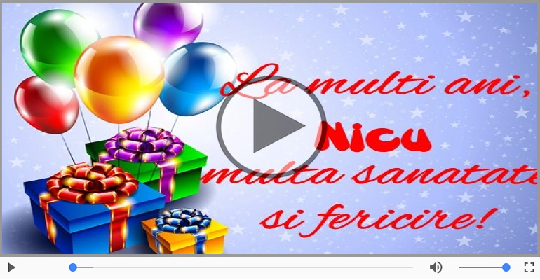 A mai trecut un an, La multi ani Nicu!