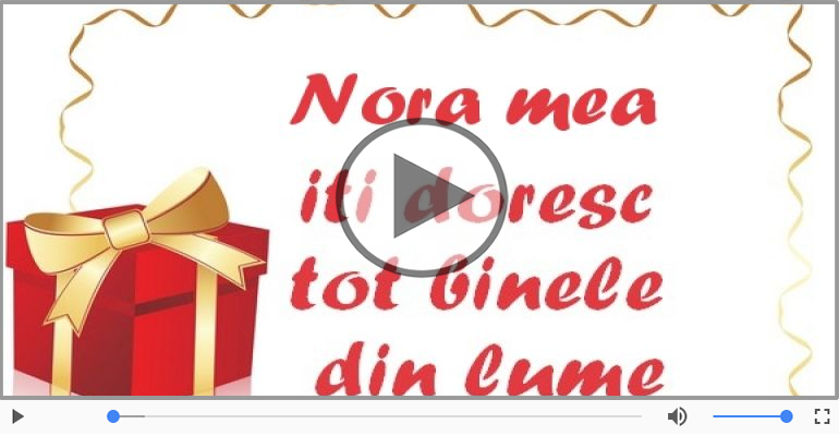 La multi ani, Draga Nora!