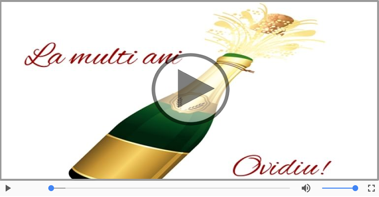 A mai trecut un an, La multi ani Ovidiu!