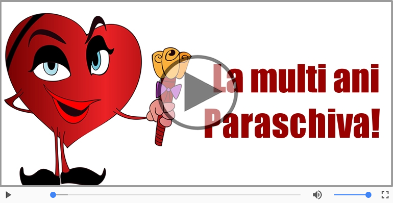 Felicitare muzicala - Happy Birthday Paraschiva!