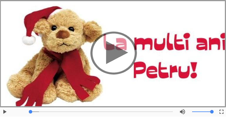 A mai trecut un an, La multi ani Petru!