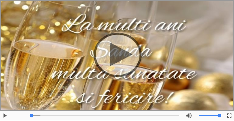 Sanda, La Multi Ani!