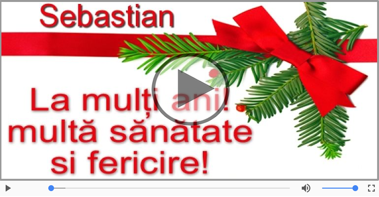 A mai trecut un an, La multi ani Sebastian!