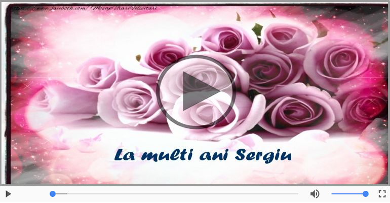 A mai trecut un an, La multi ani Sergiu!