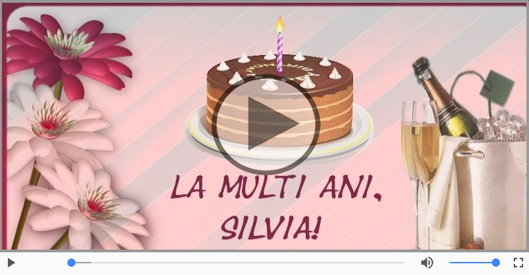 La multi ani, Silvia!