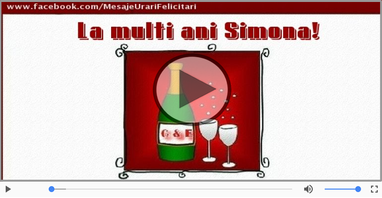 Simona, La Multi Ani!
