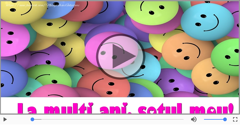 Felicitare muzicala de la multi ani pentru Sot!