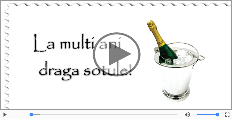 Felicitare muzicala - La multi ani, Sotul meu!
