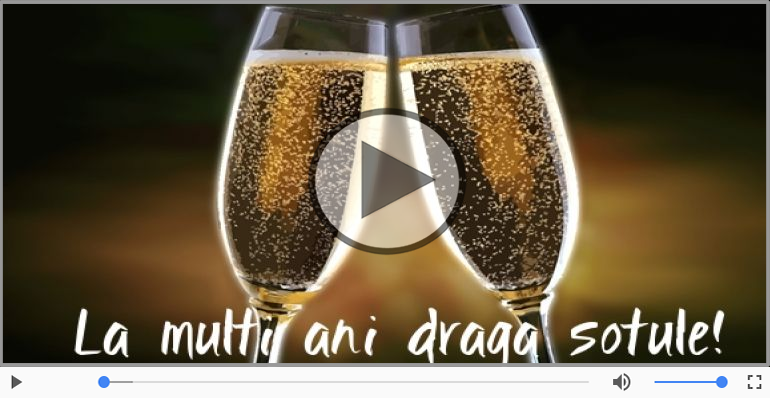 La multi ani cu sanatate, Sotul meu!