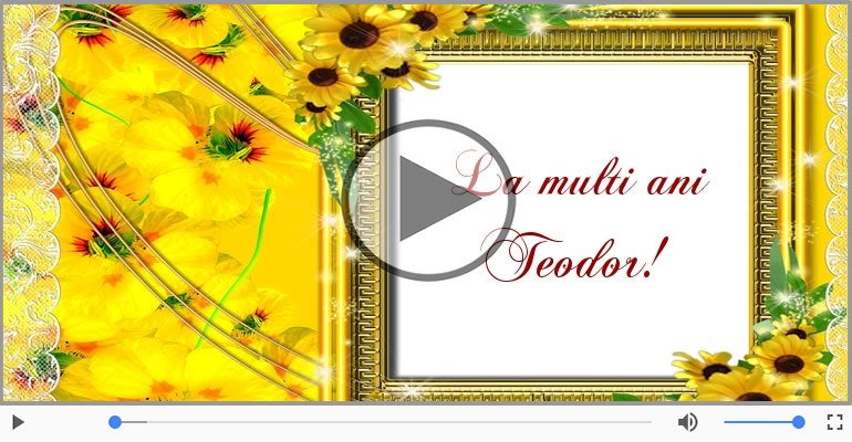 Felicitare muzicala - Happy Birthday Teodor!