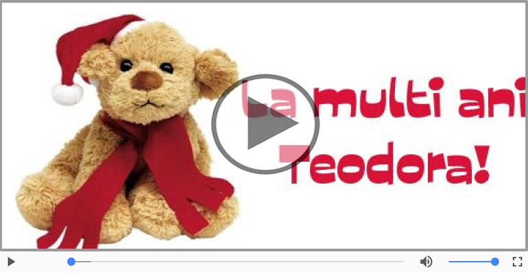 A mai trecut un an, La multi ani Teodora!