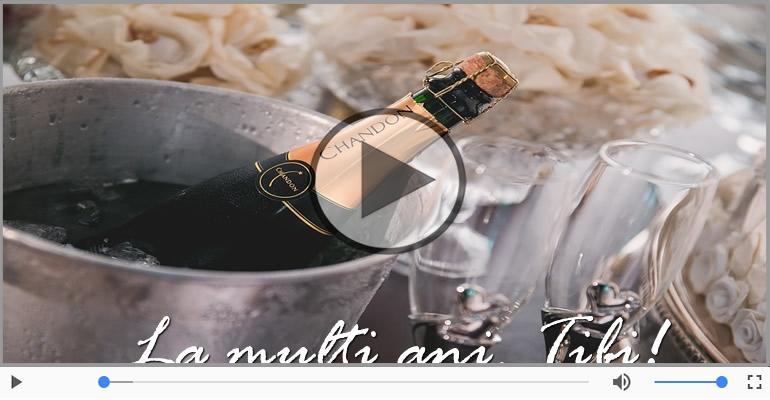 Felicitare muzicala de la multi ani pentru Tibi!