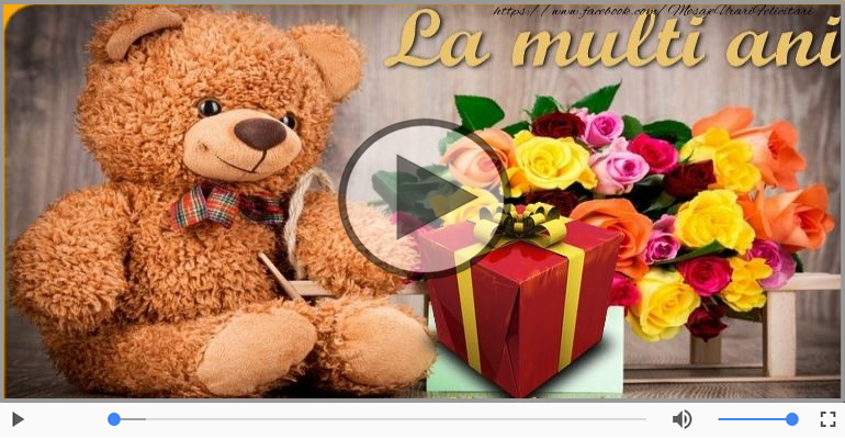 La multi ani cu sanatate, Vasilica!