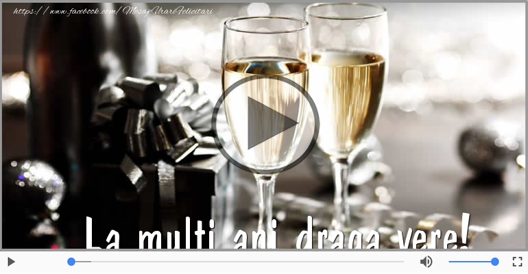 Felicitare muzicala - La multi ani, Varul meu!