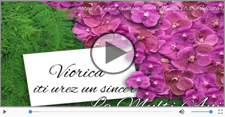 Viorica, La Multi Ani!