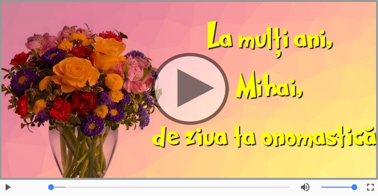 La multi ani de Sfintii Mihail si Gavril! - 8 noiembrie