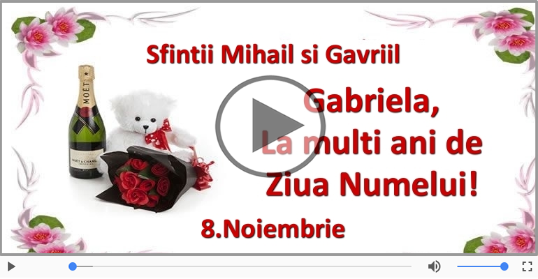 De Sfintii Mihail si Gavriil, La multi ani sarbatoritilor!