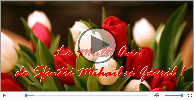 De Sfintii Mihail si Gavriil, La multi ani sarbatoritilor!